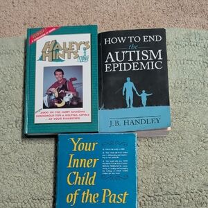 Bundle Of 3 Autism, Household Helpful Advice Self-help Books